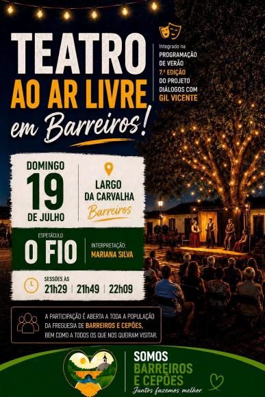 TEATRO AO AR LIVRE EM BARREIROS