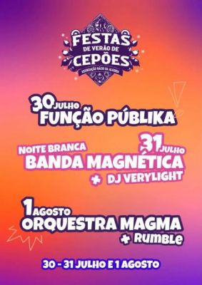 FESTAS DE VER&Atilde;O DE CEP&Otilde;ES