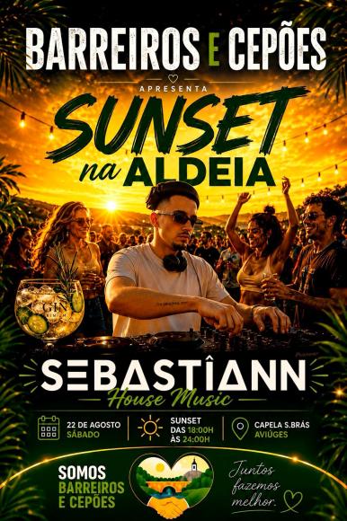 SUNSET - QUANDO A M&Uacute;SICA ENCONTRA O P&Ocirc;R DO SOL